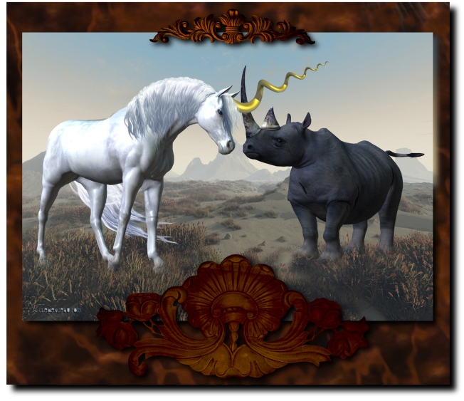 unicorn and rhino